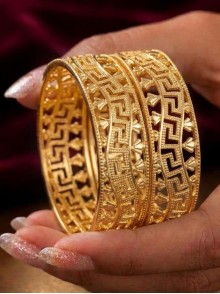 Gold Plated Bangles